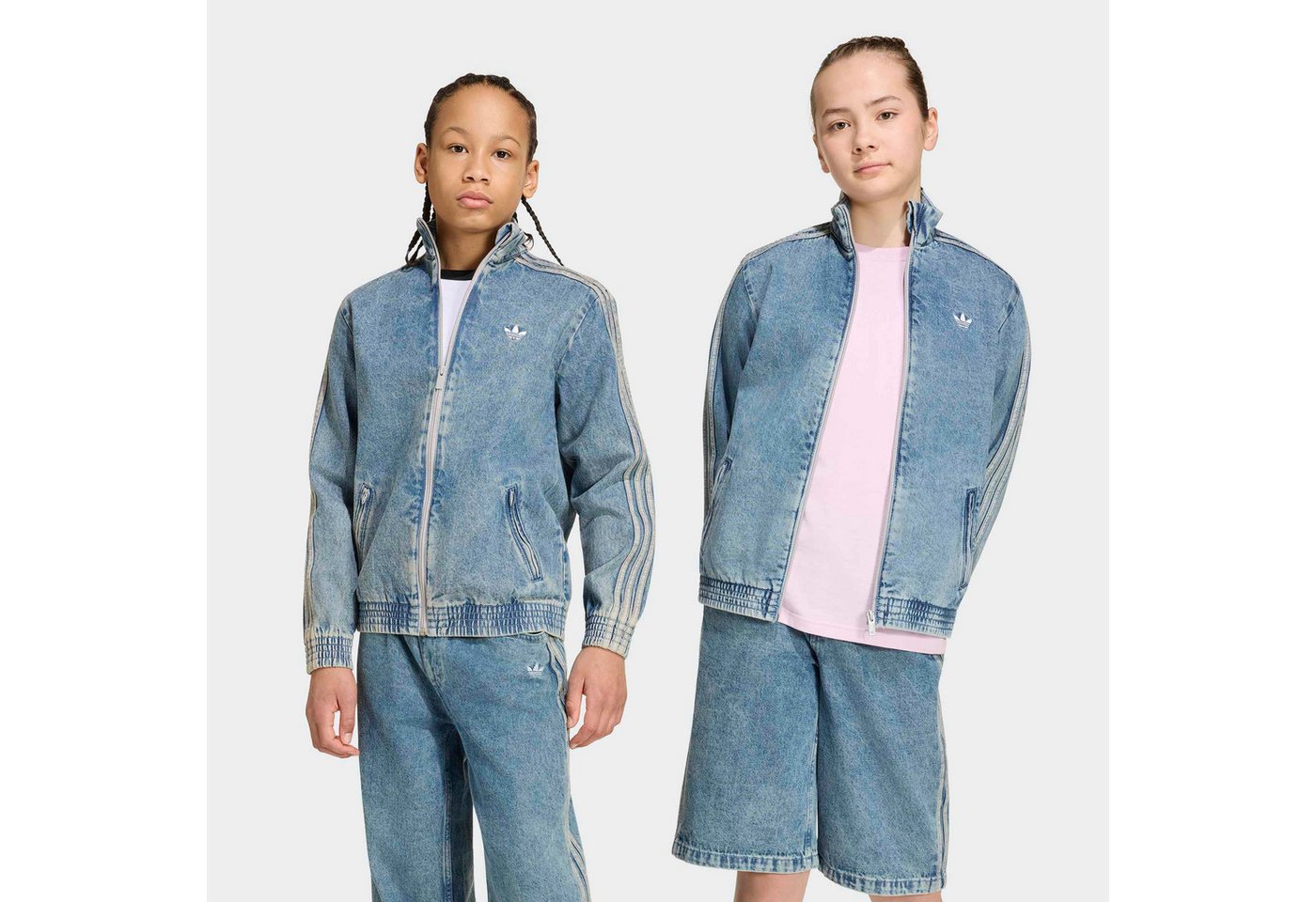 adidas Originals Outdoorjacke FIREBIRD ORIGINALS, DENIM, LOCKER GESCHNITTEN Bild 3