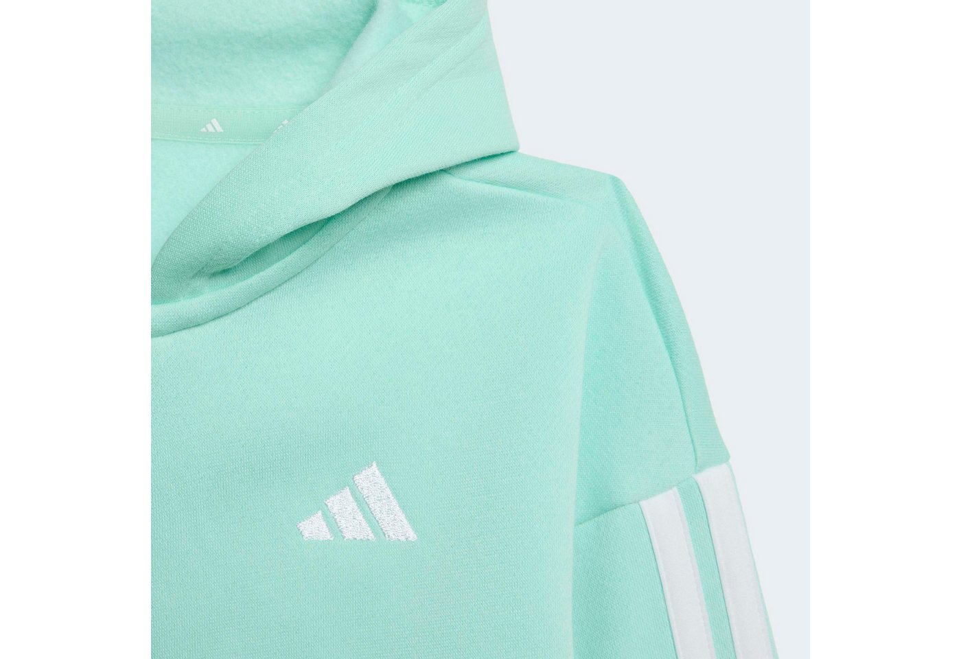 adidas Sportswear Trainingsanzug I 3S FZ FL JOG (2-tlg), für Babys, zweiteiliges Set, aus Baumwolle