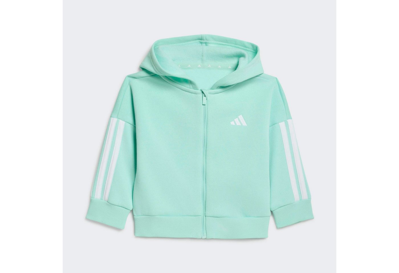 adidas Sportswear Trainingsanzug I 3S FZ FL JOG (2-tlg), für Babys, zweiteiliges Set, aus Baumwolle Bild 5