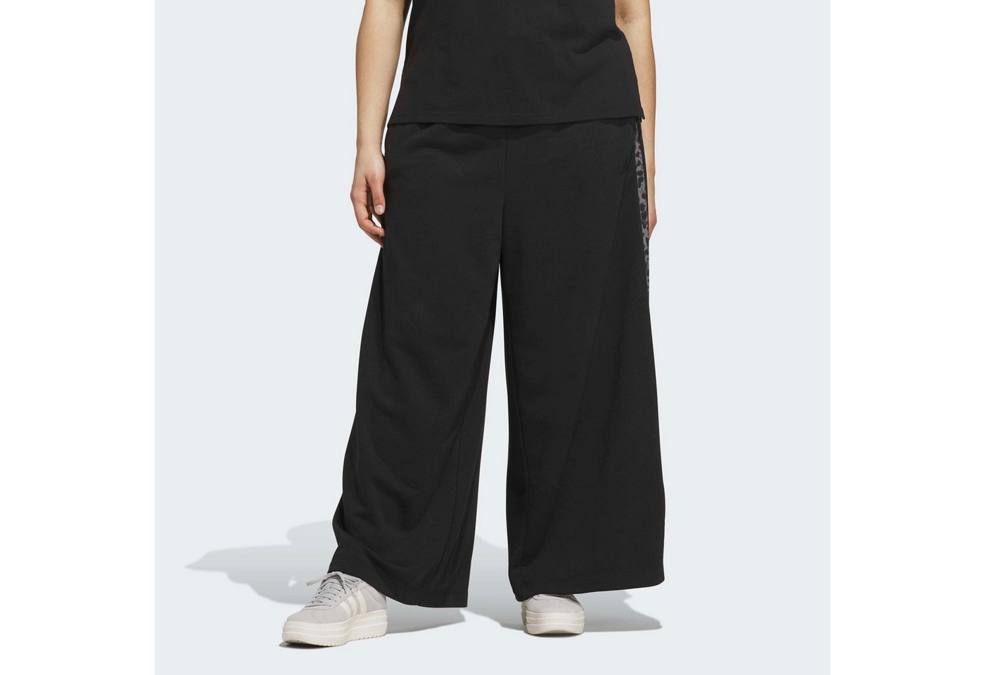 adidas Sportswear Sporthose W IN AOP FT PT für Erwachsene, lange Hose, aus Baumwolle, normale Weite Bild 3