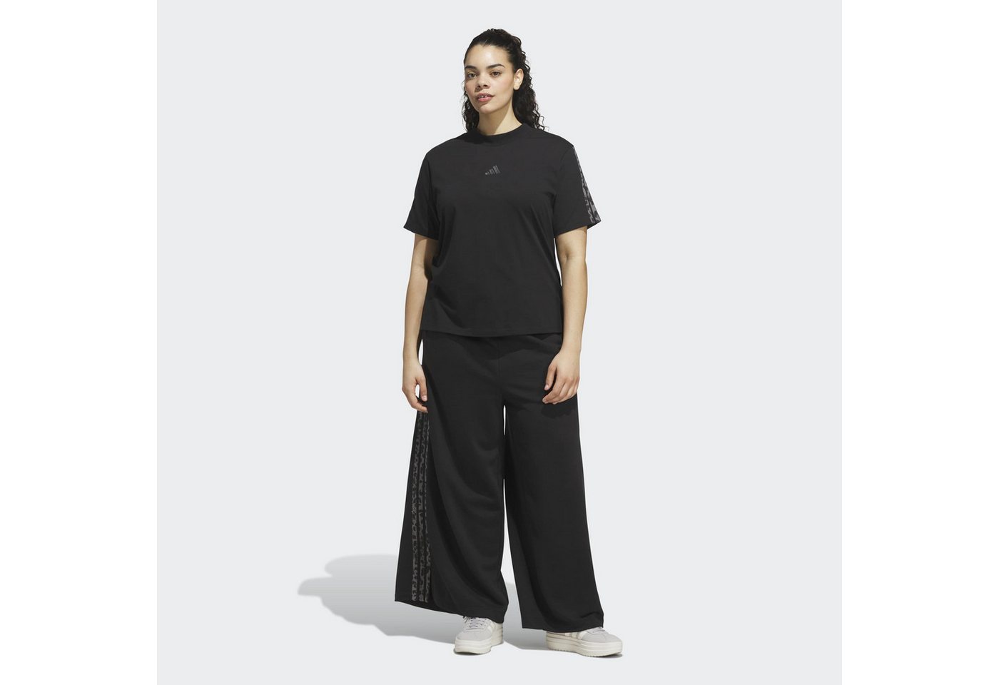 adidas Sportswear Sporthose W IN AOP FT PT für Erwachsene, lange Hose, aus Baumwolle, normale Weite Bild 5