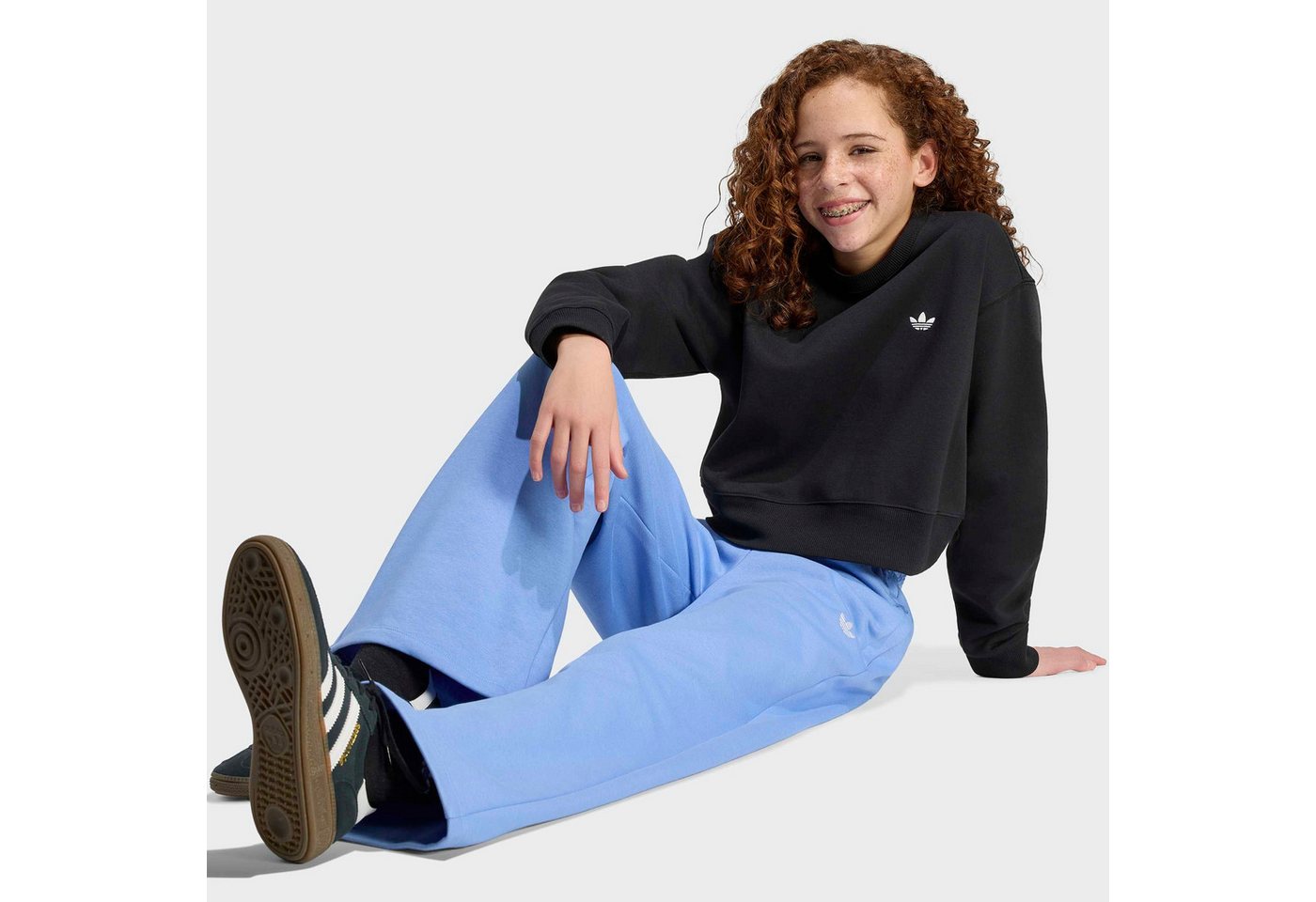 adidas Originals Sporthose FLEECE, WEITES BEIN Bild 2