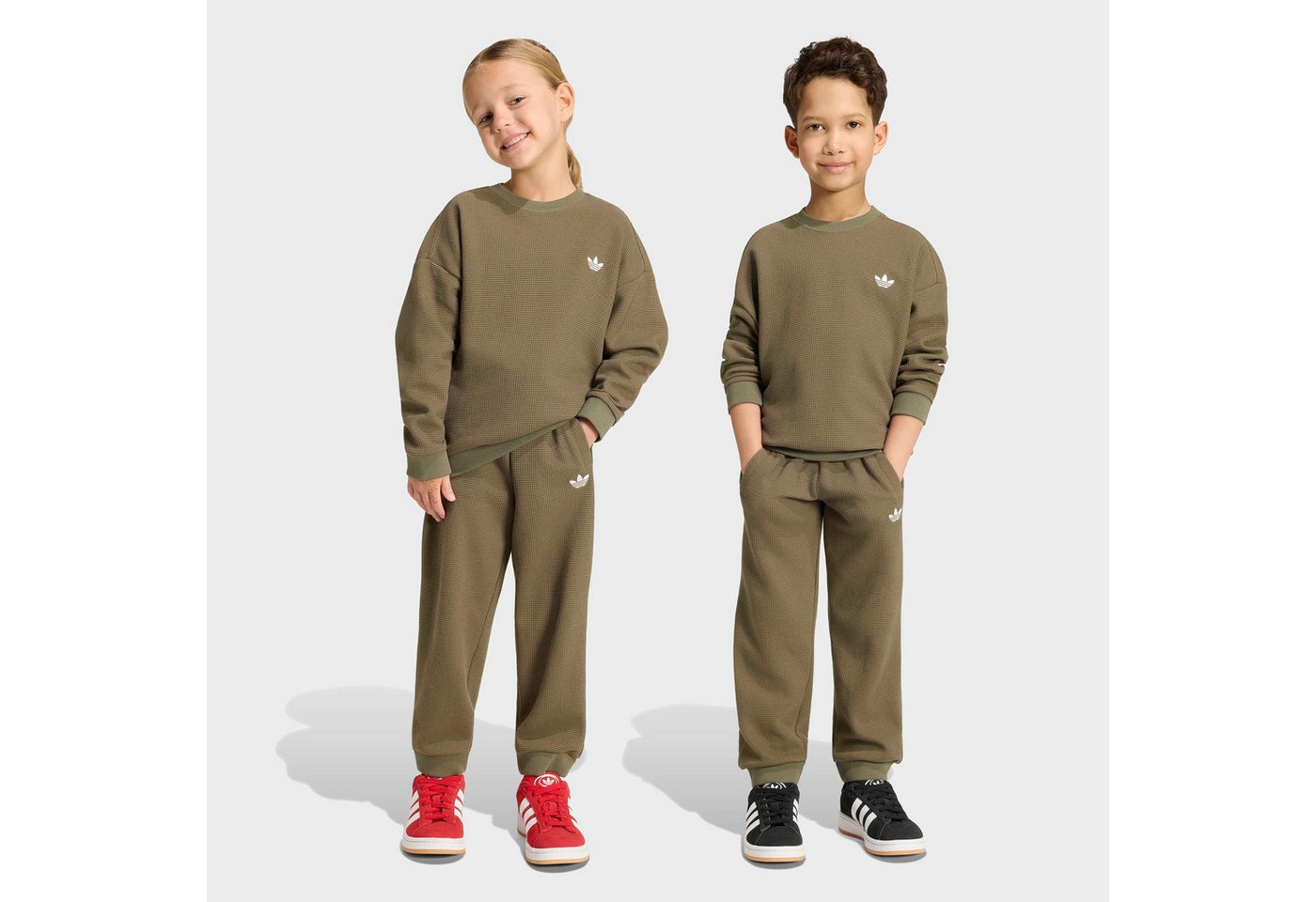 adidas Originals Trainingsanzug SET AUS UND (2-tlg), für Kinder, zweiteiliges Set, aus Polyester Bild 5
