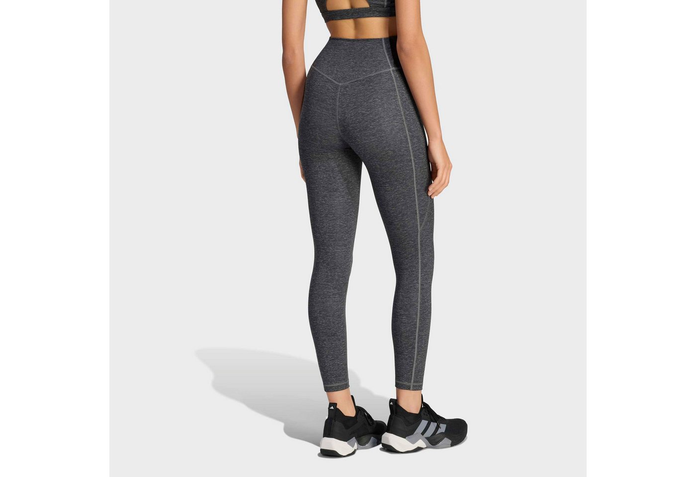 adidas Performance Trainingstights OPTIME ESSENTIALS WORKOUT HEATHER 7/8-LEGGINGS Bild 2