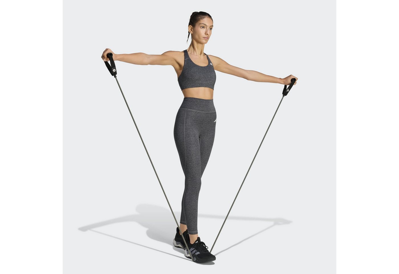 adidas Performance Trainingstights OPTIME ESSENTIALS WORKOUT HEATHER 7/8-LEGGINGS Bild 5