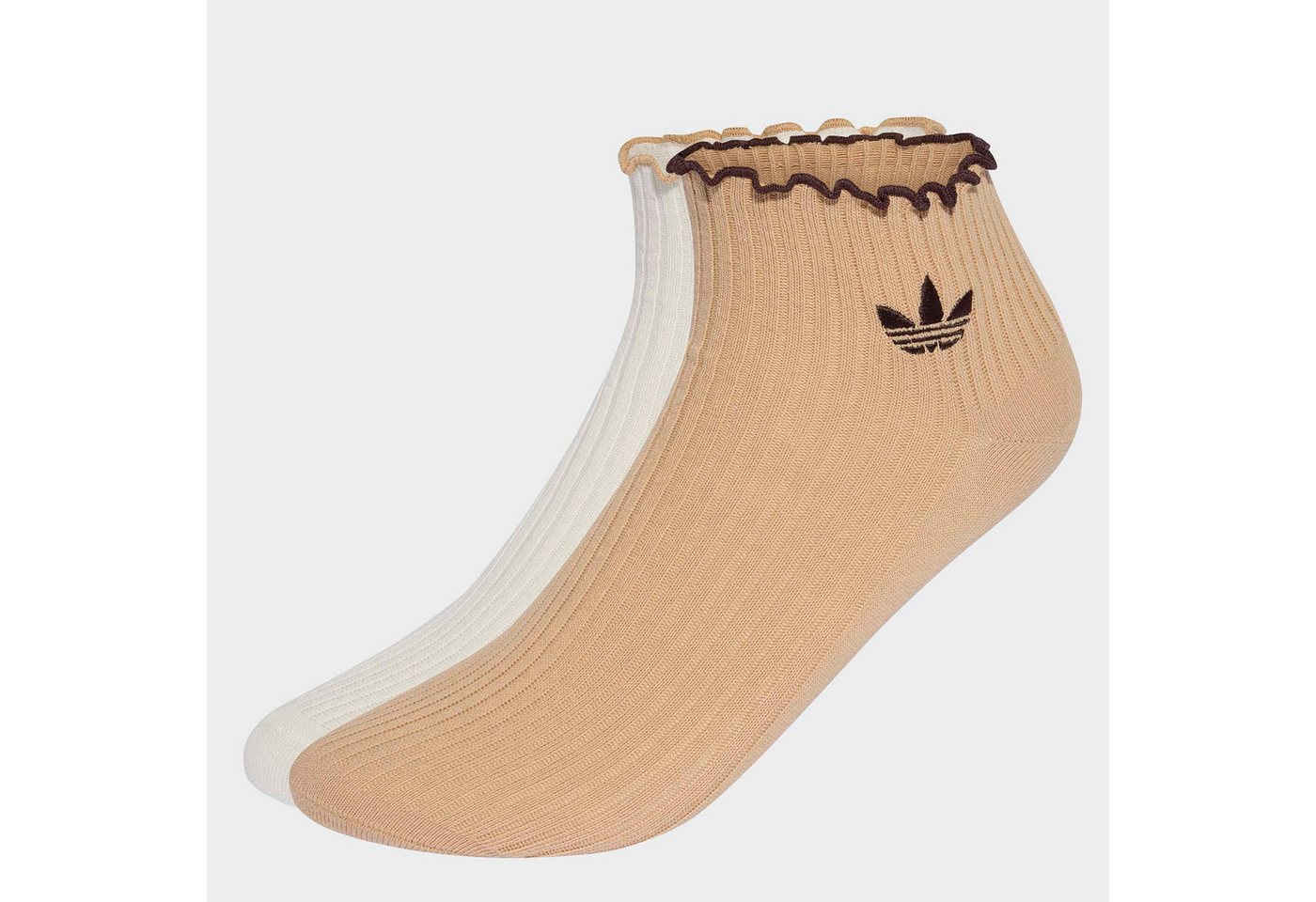 adidas Originals Sportsocken RUFFLE QUARTER (2-Paar) Bild 3