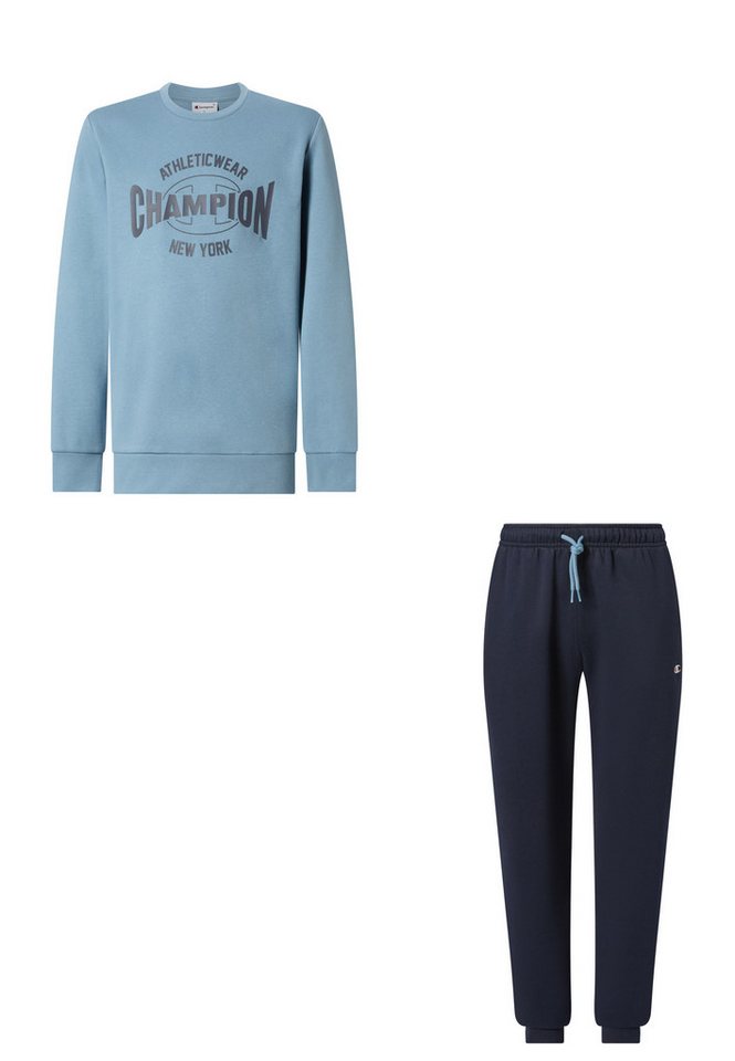 Champion Jogginganzug SPORTWEAR CREWNECK SWEATSUITS Standard Fit (2-tlg), 2-teiliges Set, sportlicher Stil, aus Baumwolle und Polyester Bild 4