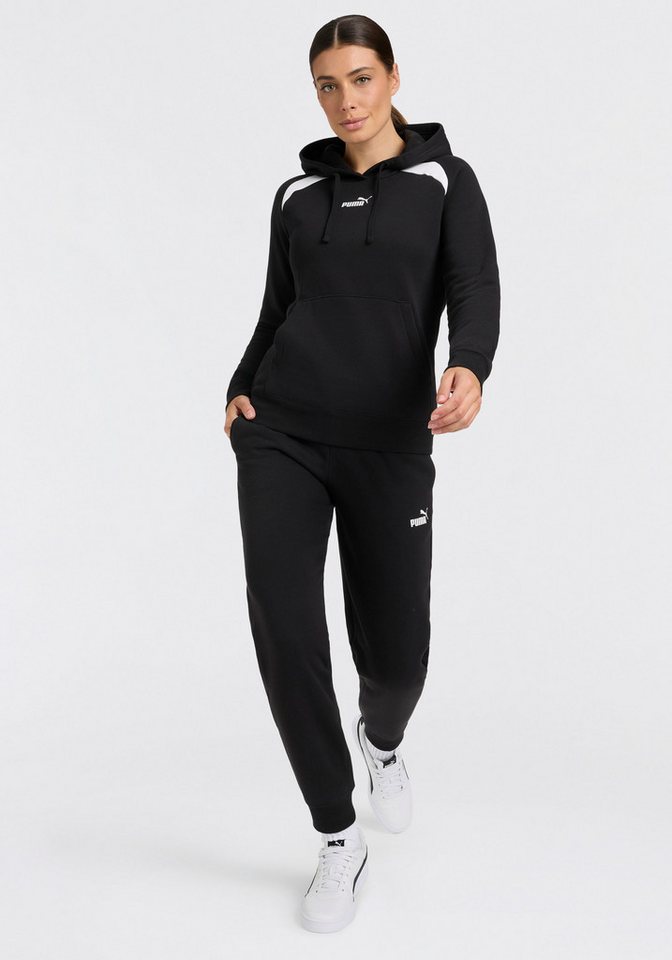 PUMA Trainingsanzug HOODED SWEAT SUIT FL CL (2-tlg), zweiteiliges Set, mit Kapuze, aus Baumwolle und Polyester, Regular Fit Bild 3