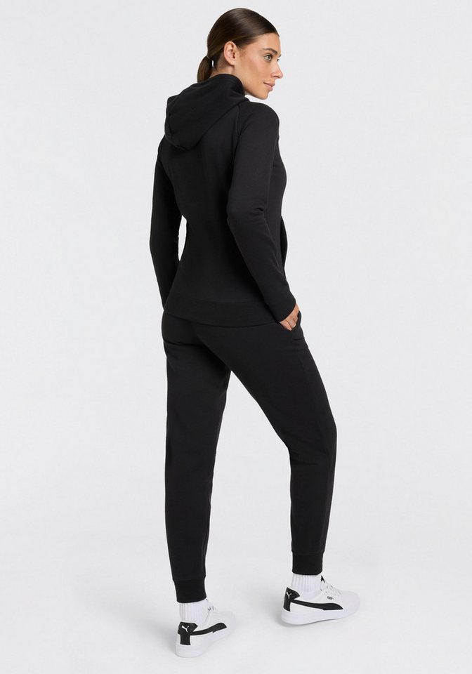 PUMA Trainingsanzug HOODED SWEAT SUIT FL CL (2-tlg), zweiteiliges Set, mit Kapuze, aus Baumwolle und Polyester, Regular Fit Bild 4