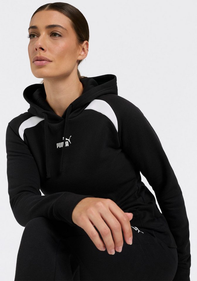 PUMA Trainingsanzug HOODED SWEAT SUIT FL CL (2-tlg), zweiteiliges Set, mit Kapuze, aus Baumwolle und Polyester, Regular Fit Bild 5