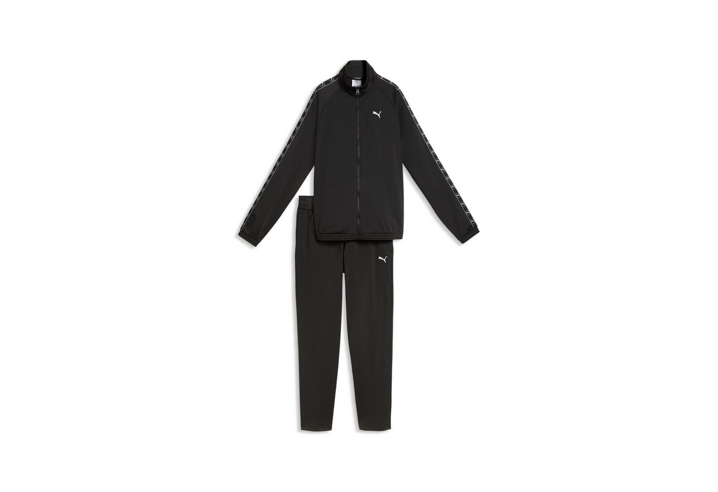 PUMA Trainingsanzug POLY STANDARD SUIT OP (2-tlg), zweiteiliges Set, mit Knopfleiste, unifarben, aus Polyester