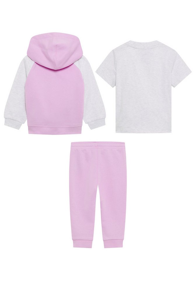 PUMA Trainingsanzug MINICATS TEE HOODED FZ AND PANTS SET TR INF (2-tlg), für Babys, mit Kapuze, im Colour-Blocking-Design Bild 3