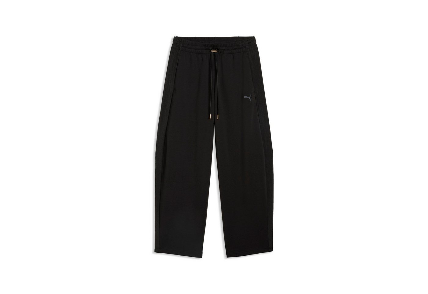 PUMA Trainingshose HER RELAXED DK BARREL LEG PANTS mit Eingrifftaschen, unifarben, Relaxed Fit, normale Leibhöhe Bild 2