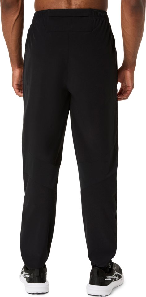 Asics Laufhose ICON PANT mit Handytasche hinten im Bund, Beinabschluss mit seitlichem Zipper Bild 3