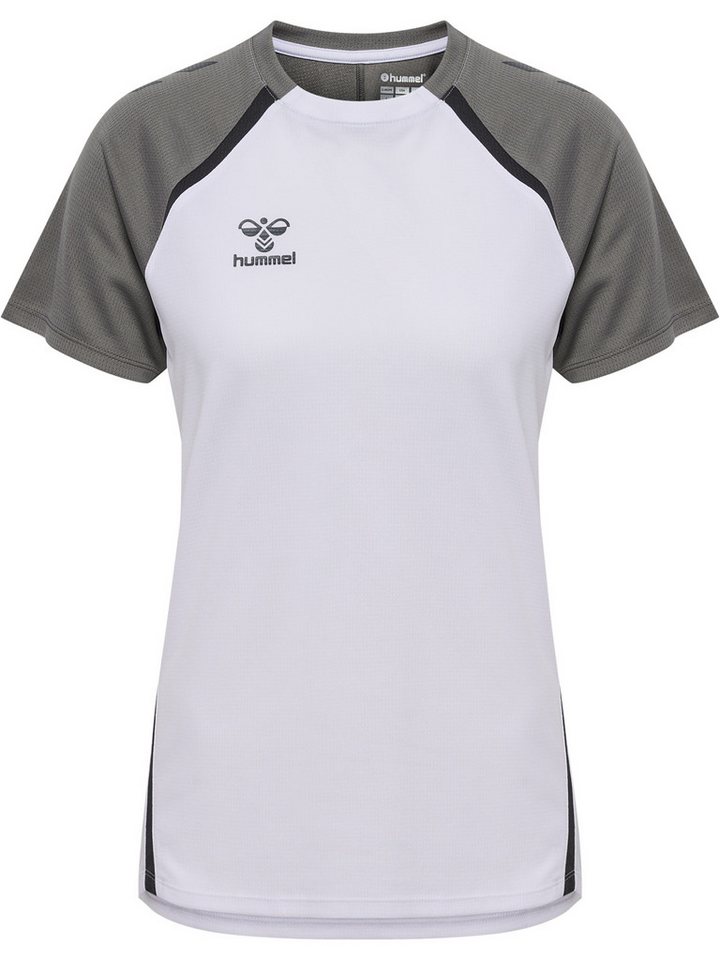 hummel Trainingsshirt HMLLEAD 2.0 JERSEY S/S WOMAN sportliche Passform, kurze Ärmel, atmungsaktives Material