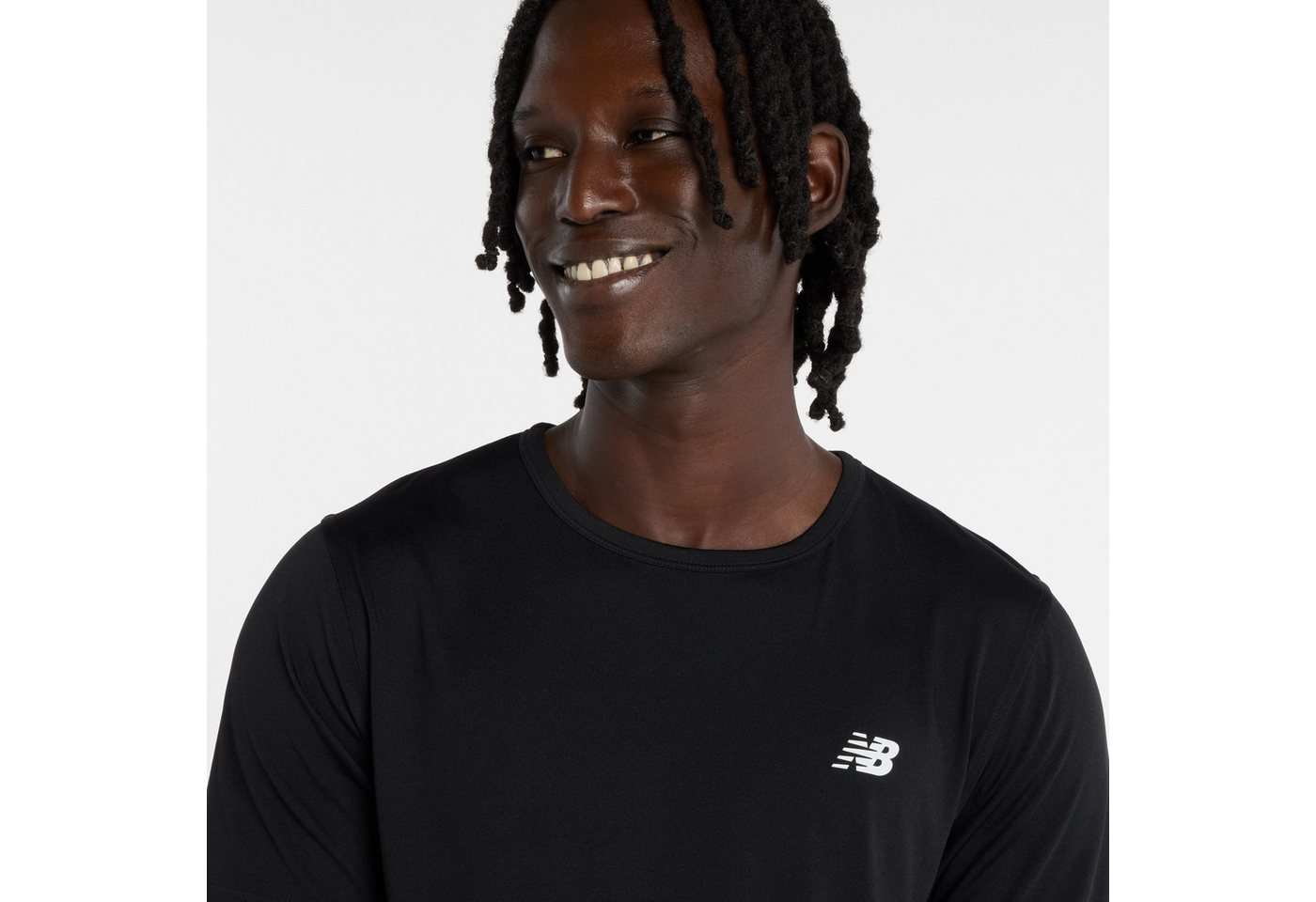 New Balance Trainingsshirt SPORT ESSENTIALS UTILITY T-SHIRT atmungsaktiv, schnell trocknend, aus Polyester Bild 5