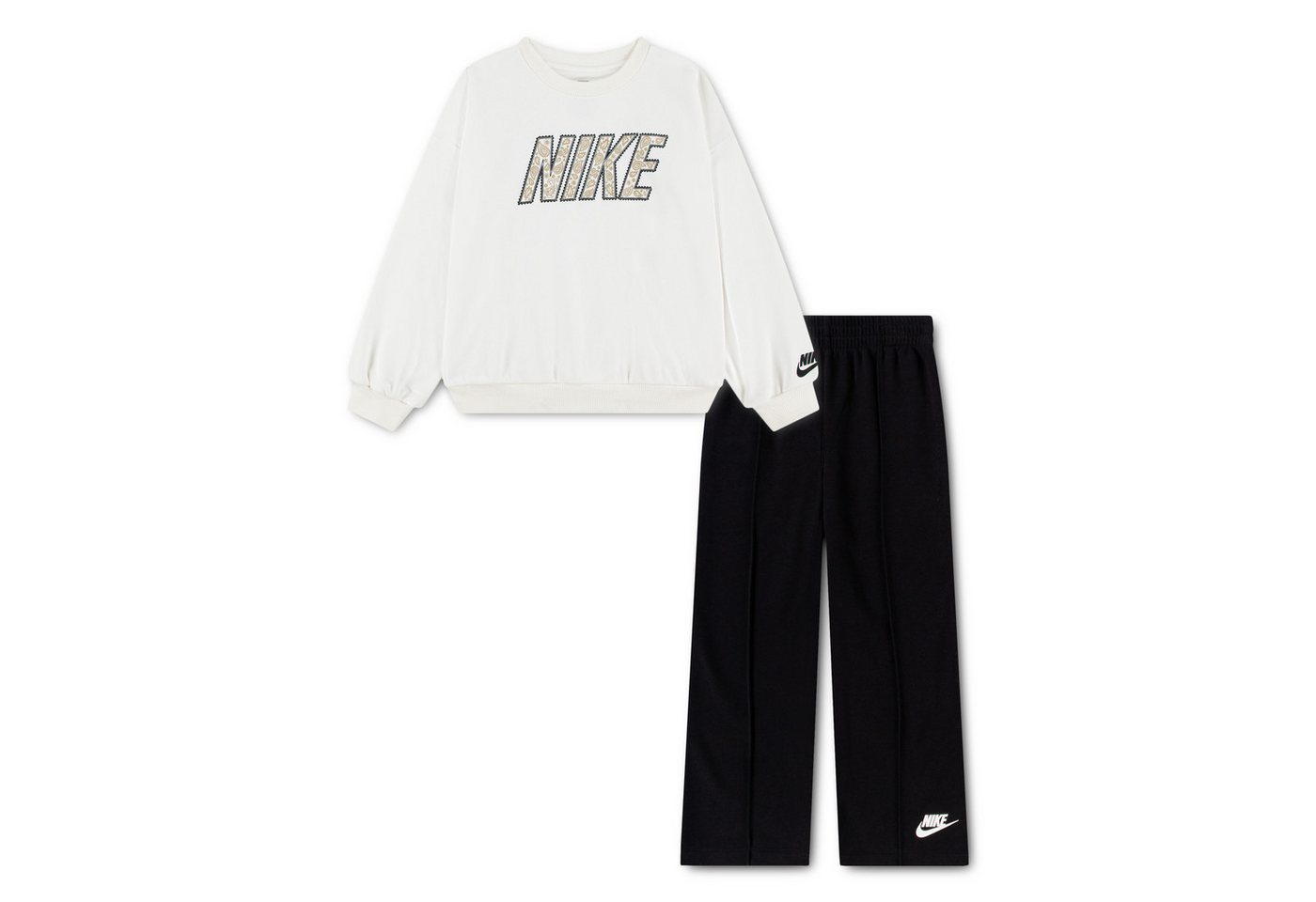 Nike Sportswear Jogginganzug (2-tlg), 2-teiliges Set, für Kinder, mit Rundhals, unifarben Bild 4