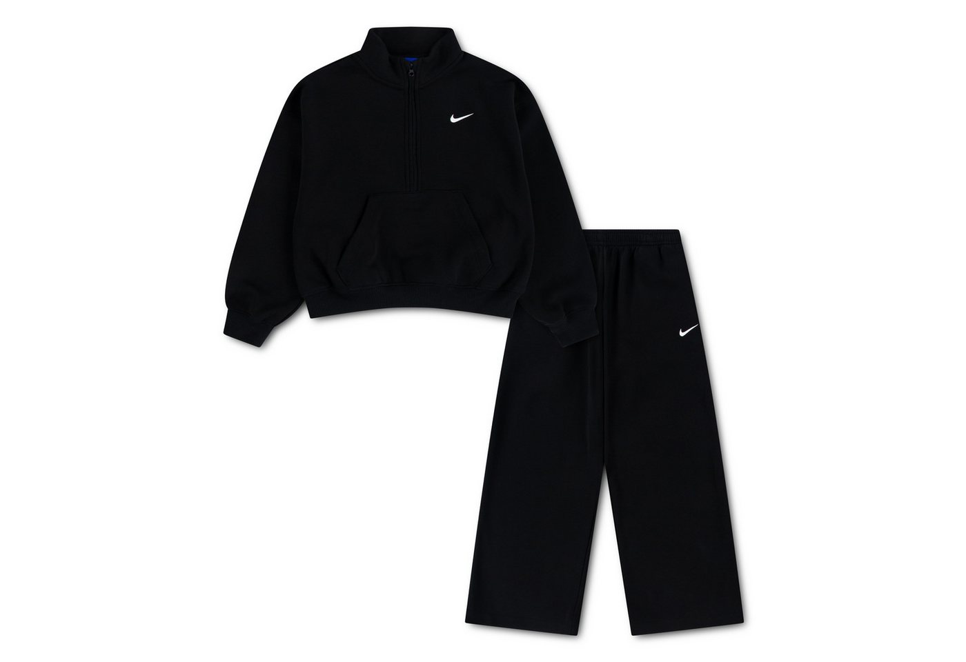 Nike Sportswear Jogginganzug (2-tlg), 2-teiliges Set, für Kinder, mit Stehkragen, unifarben Bild 2