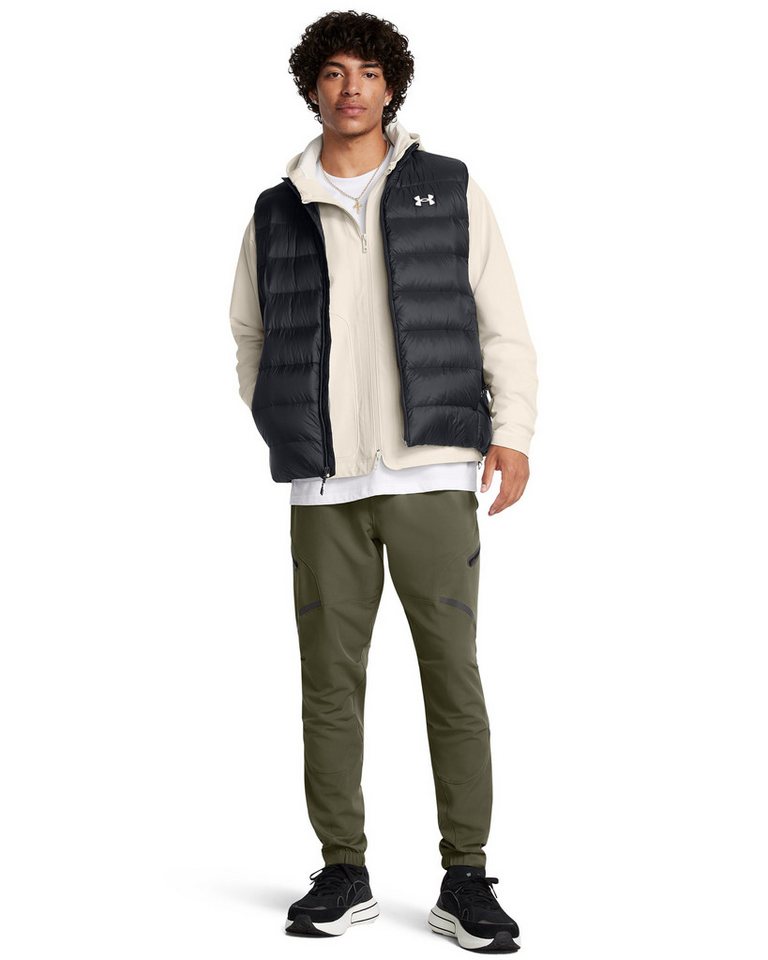 Under Armour® Daunenweste LEGEND DOWN VEST mit Windschutzblende, wärmende Daunenfüllung, leicht, atmungsaktiv