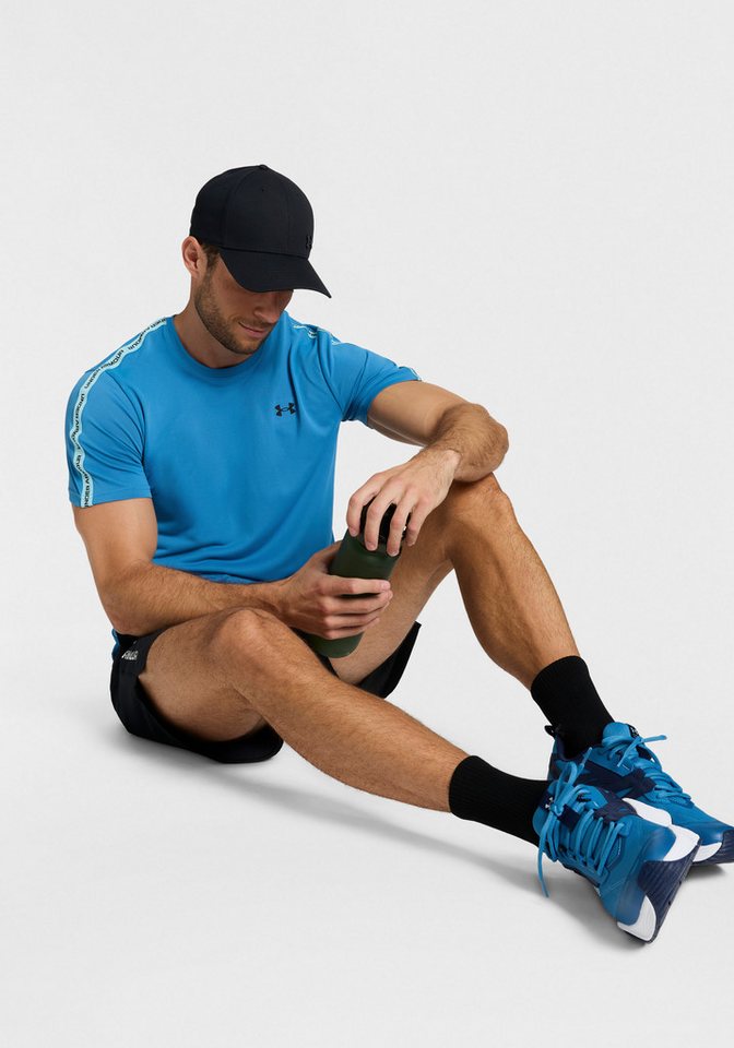 Under Armour® Trainingsshirt UA TECH TAPING SS schnell trocknendes Polyester, atmungsaktives Material