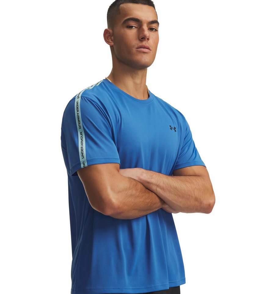 Under Armour® Trainingsshirt UA TECH TAPING SS schnell trocknendes Polyester, atmungsaktives Material Bild 3