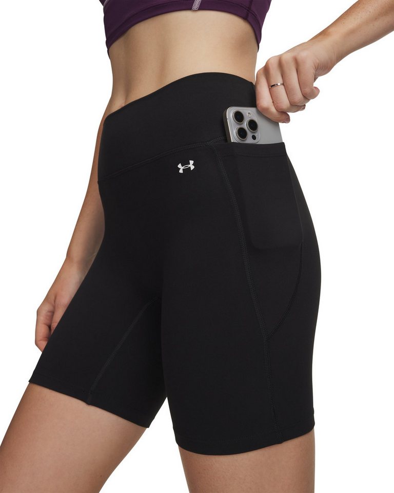Under Armour® Trainingsshorts MOTION BIKE SHORT sportlicher Stil, für Fitness und Sportmode, kurz geschnittene Form Bild 3