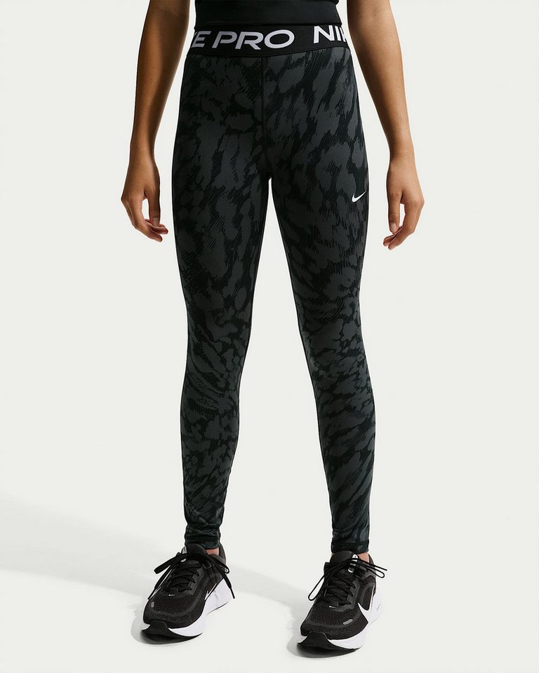 Nike Trainingstights Nike Pro Big Kids' (Girls) Leggings Für Kinder und Jugendliche Bild 4