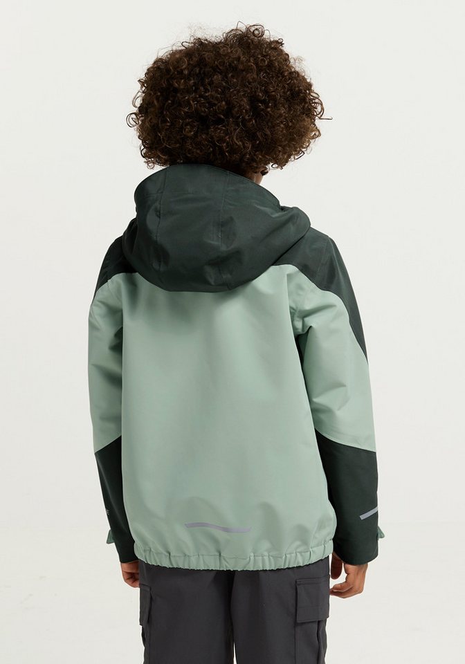 Jack Wolfskin Outdoorjacke TRAILVENTURE 2L JKT K Regenjacke für Kinder, wasserdicht, 3-in-1 System Bild 3