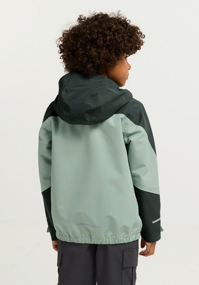 Jack Wolfskin Outdoorjacke TRAILVENTURE 2L JKT K Regenjacke für Kinder, wasserdicht, 3-in-1 System Bild 5