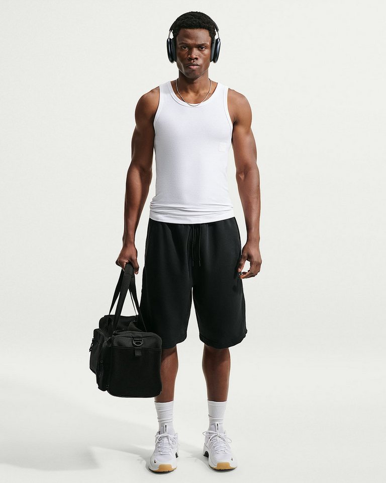 Nike Trainingsshirt M NK DF NAC RIB TANK sportlicher Stil, sportliche Passform, ärmelloser Schnitt