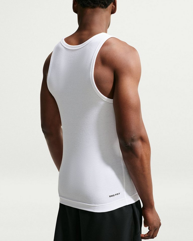 Nike Trainingsshirt M NK DF NAC RIB TANK sportlicher Stil, sportliche Passform, ärmelloser Schnitt Bild 4