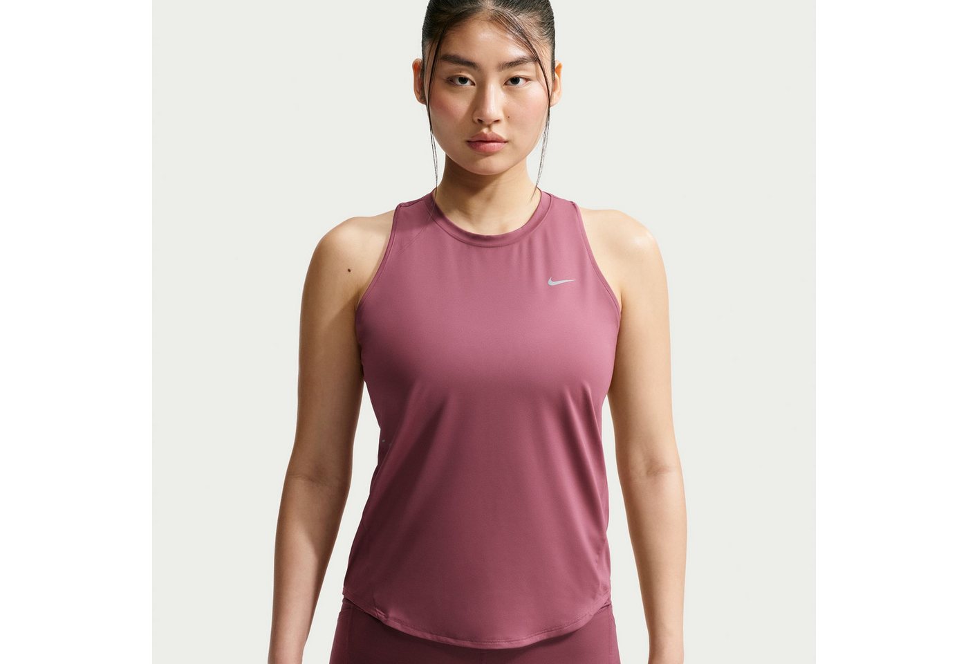 Nike Lauftop W NK SWIFT DF TANK STNDRD ärmelloses Design, leichtes Material, lockerer Schnitt Bild 2