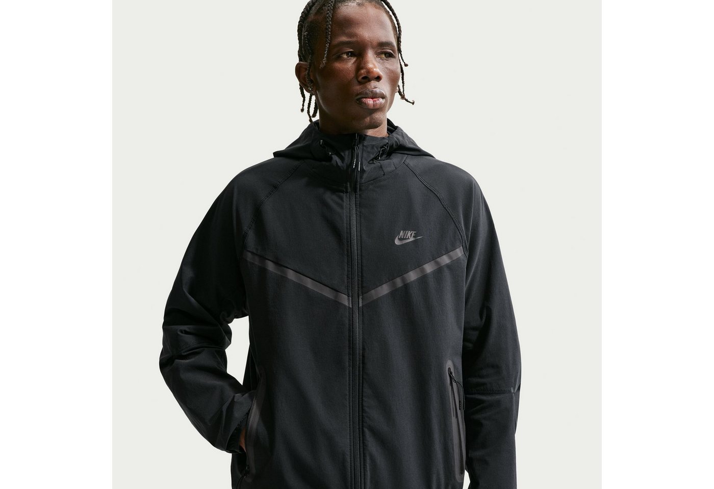 Nike Sportswear Trainingsjacke Nike Tech Men's Dri-FIT Woven Full-Zip Windrunner Jacket mit durchgehendem Reißverschluss, aus Woven-Material Bild 4