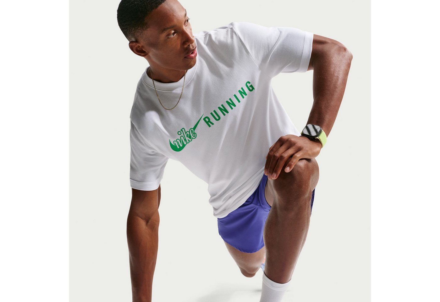 Nike Laufshirt Nike Men's Dri-FIT T-Shirt für Training und Alltag, erhältlich in den Größen S bis XXL Bild 3