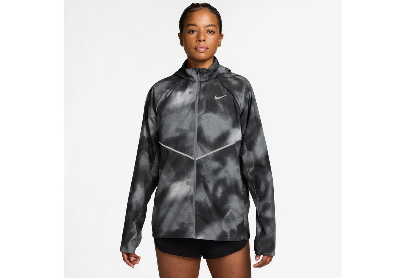 Nike Laufjacke Nike Miler Men's UV Repel Running Jacket für den Laufsport entwickelt, mit UV Repel, aus Polyester