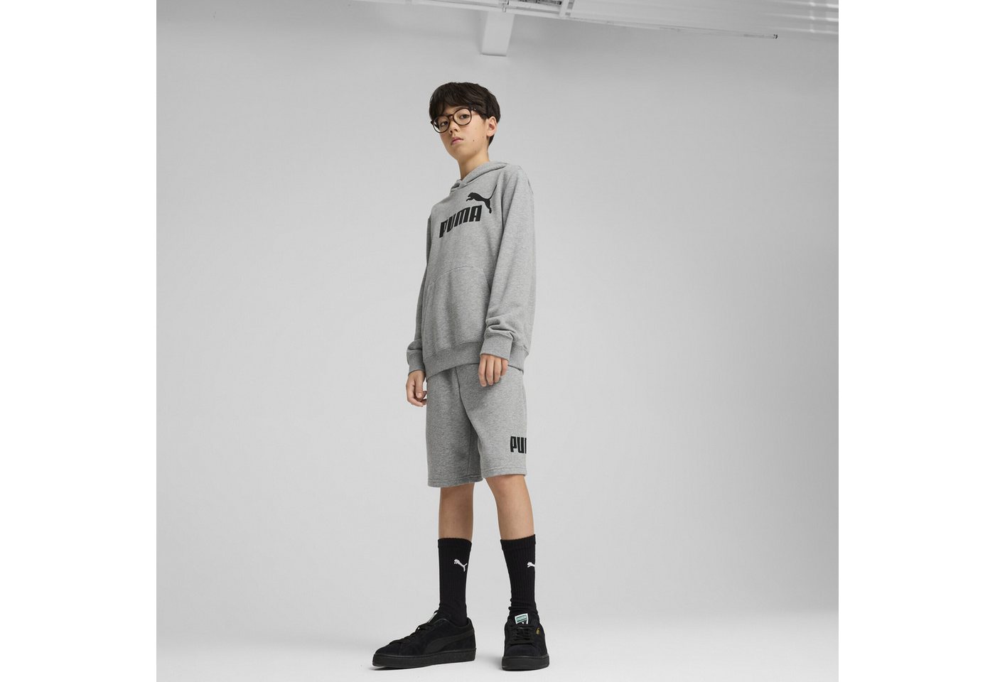 PUMA Sporthose ESS No. 1 Logo Shorts Jungen Bild 3