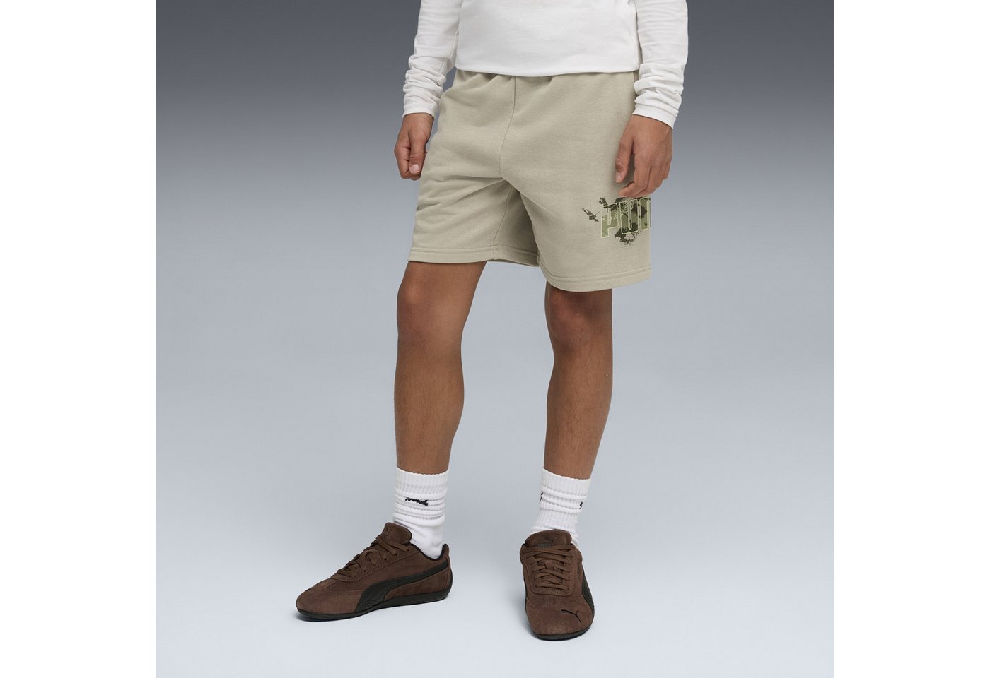 PUMA Sporthose Essentials Camo Shorts Jungen