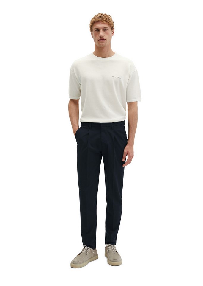 Marc O'Polo Jogger Pants DFB Travel Collection Model: Morot, aus leichtem Technical Wool Blend
