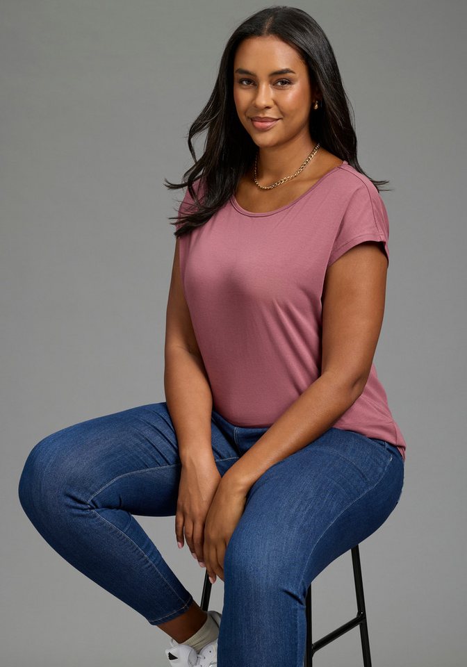 Laura Scott CURVE Yogashirt Große Größen mit gekreuzten Träger im Rücken, ideal für Yoga und Pilates Bild 5