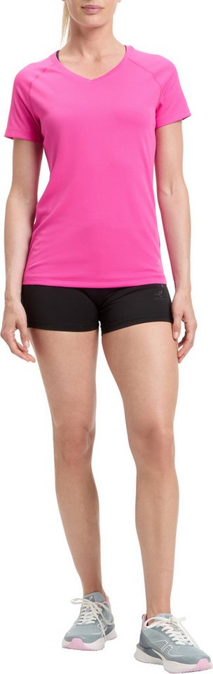Energetics Laufshirt DA.-T-SHIRT NATALJA SHORT SLEEVE W Kurzarm, mit Rundhalsausschnitt, aus Polyester
