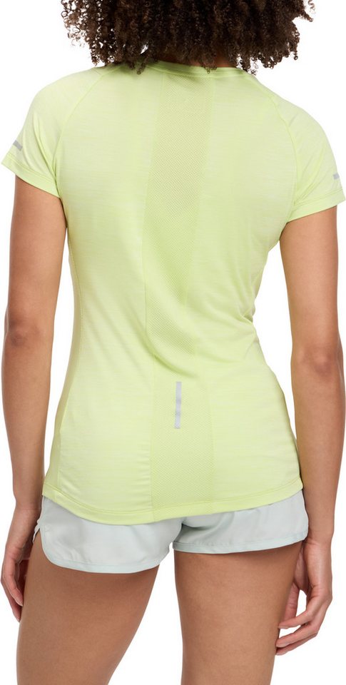 Energetics Laufshirt DA.-T-SHIRT EVII SHORT SLEEVE W mit reflektierenden Druckelementen