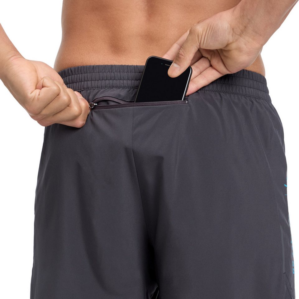 Energetics Laufshorts HE.-SHORTS CASPER VI M mit Handytasche, in unifarbenem, sportlichem Stil Bild 5
