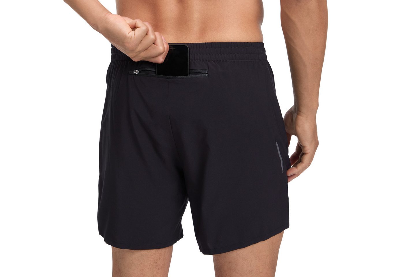 Energetics Laufshorts HE.-SHORTS CASPER VI M mit DRY PLUS Technologie, atmungsaktiv, mit Kordelzug im Bund Bild 4