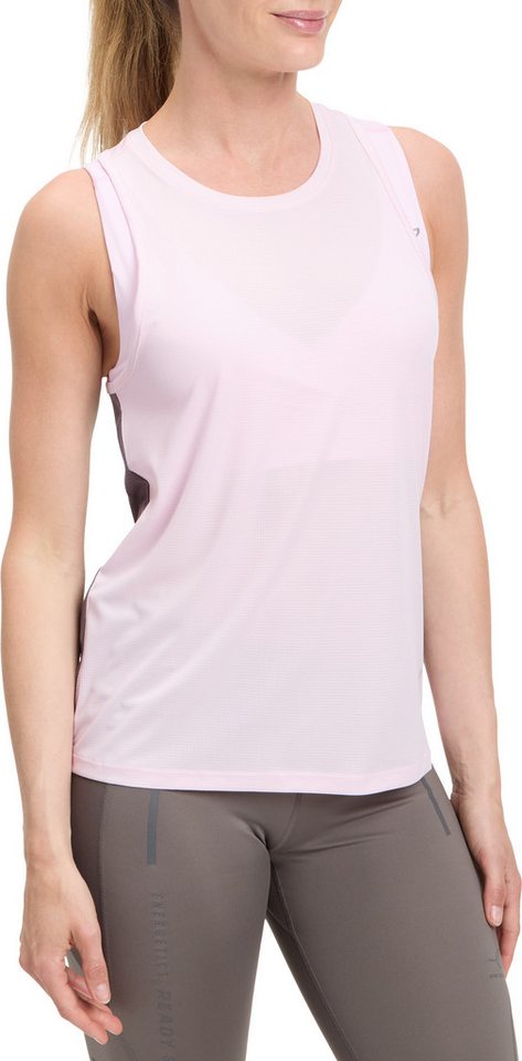 Energetics Lauftop DA.-TANK-SHIRT SL W ärmelloses Design mit Trägern, taillenbedeckte Länge, aus Polyester Bild 2