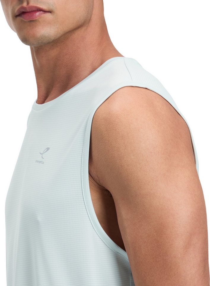 Energetics Laufshirt HE.-TANK-SHIRT STEFAN SL M mit Rundhalsausschnitt mit Bündchen, aus Polyester, Regular Fit Bild 3