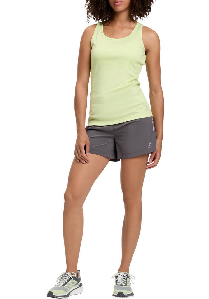Energetics Laufshorts DA.-SHORTS CASHORT SLEEVEIA W mit Reißverschlusstasche, aus Polyamid und Elasthan, Regular Fit