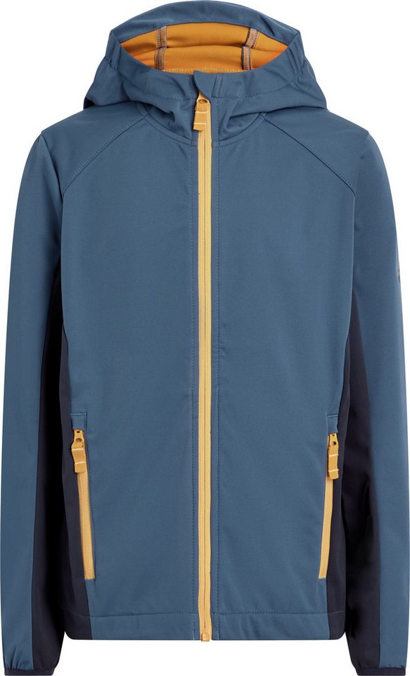 McKINLEY Outdoorjacke JU.-UNTERJACKE ABE LT B kontrastfarbige Einsätze und Accessoires, mit Kapuze Bild 2