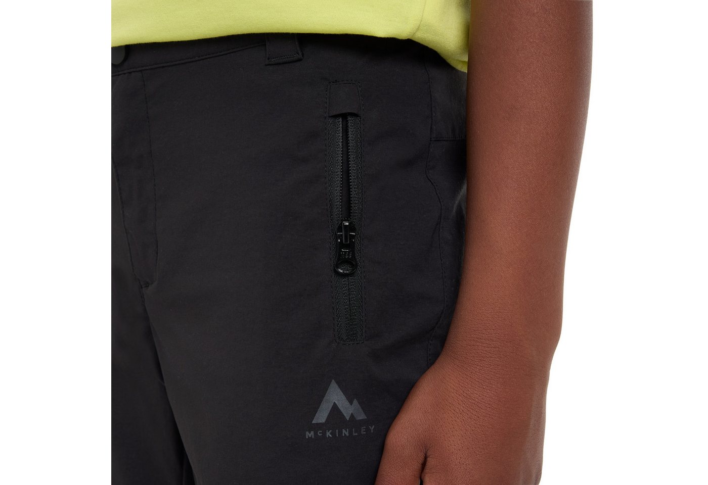 McKINLEY Outdoorhose JU.-ABZIPPHOSE AARON ZFF PNT B aus 4-Wege-Stretch-Material, mit DRY PLUS-Technologie, atmungsaktiv Bild 3