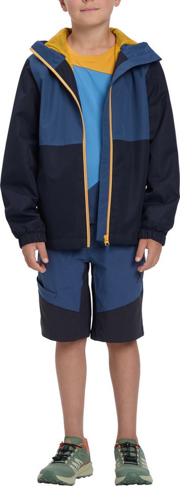 McKINLEY Outdoorjacke JU.-FUNKTIONS-JACKE TERANG II SHL B kontrastfarbige Zipper, Colorblocking-Look Bild 3