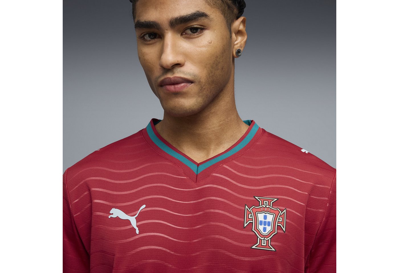 PUMA Trainingsshirt Portugal 2026 Langarm-Heimtrikot Herren Bild 4